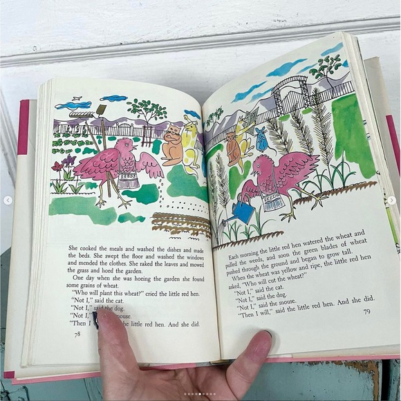 Vintage Best in Children’s Books WARHOL 1st Ed V15 Dust Jacket Red Hen 1958 - Picture 5 of 9